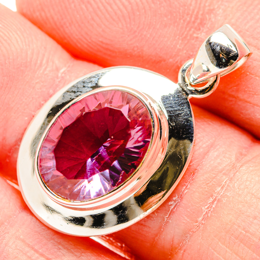 Color Change Alexandrite (Lab.) Pendants handcrafted by Anasilvercos - PD34219