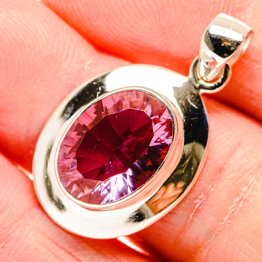 Color Change Alexandrite (Lab.) Pendants handcrafted by Anasilvercos - PD34221