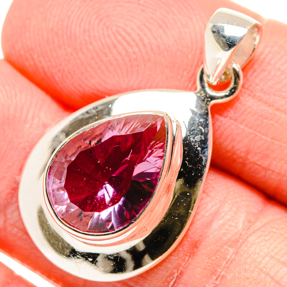 Color Change Alexandrite Pendants handcrafted by Anasilvercos - PD34264