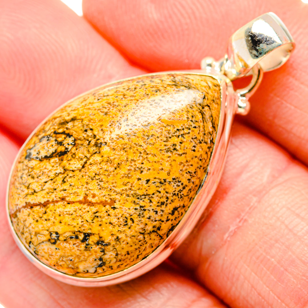 Picture Jasper Pendants handcrafted by Anasilvercos - PD34276