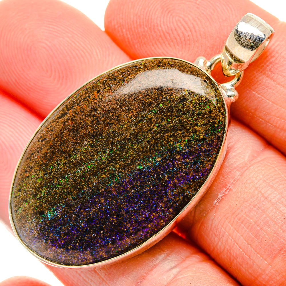 Aura Opal Pendants handcrafted by Anasilvercos - PD34280