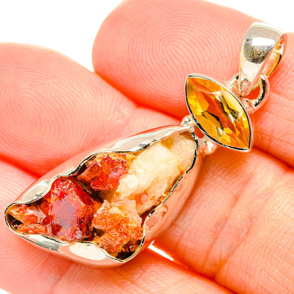 Vanadinite Pendants handcrafted by Anasilvercos - PD34283