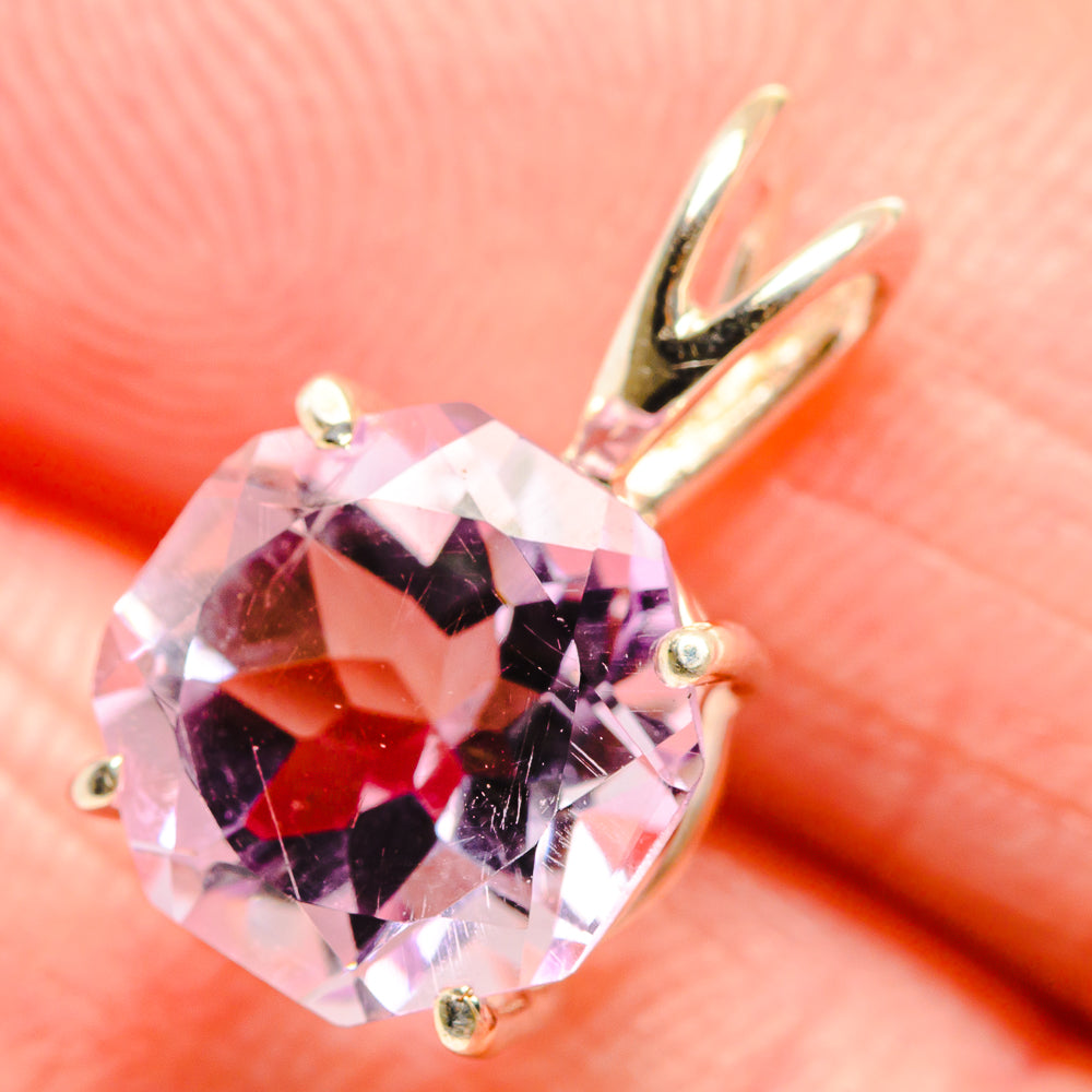 Amethyst Pendants handcrafted by Anasilvercos - PD34336
