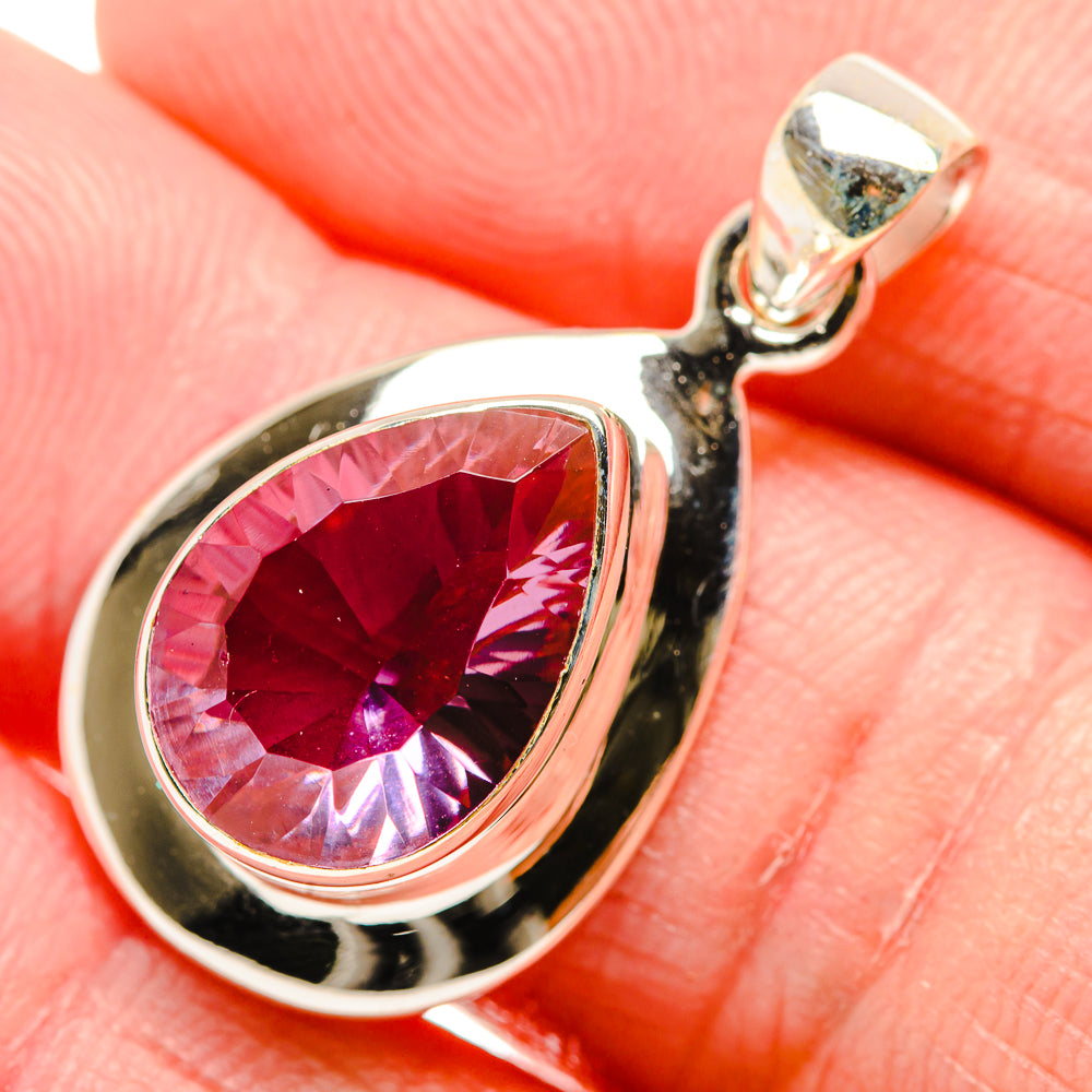 Color Change Alexandrite (Lab.) Pendants handcrafted by Anasilvercos - PD34351