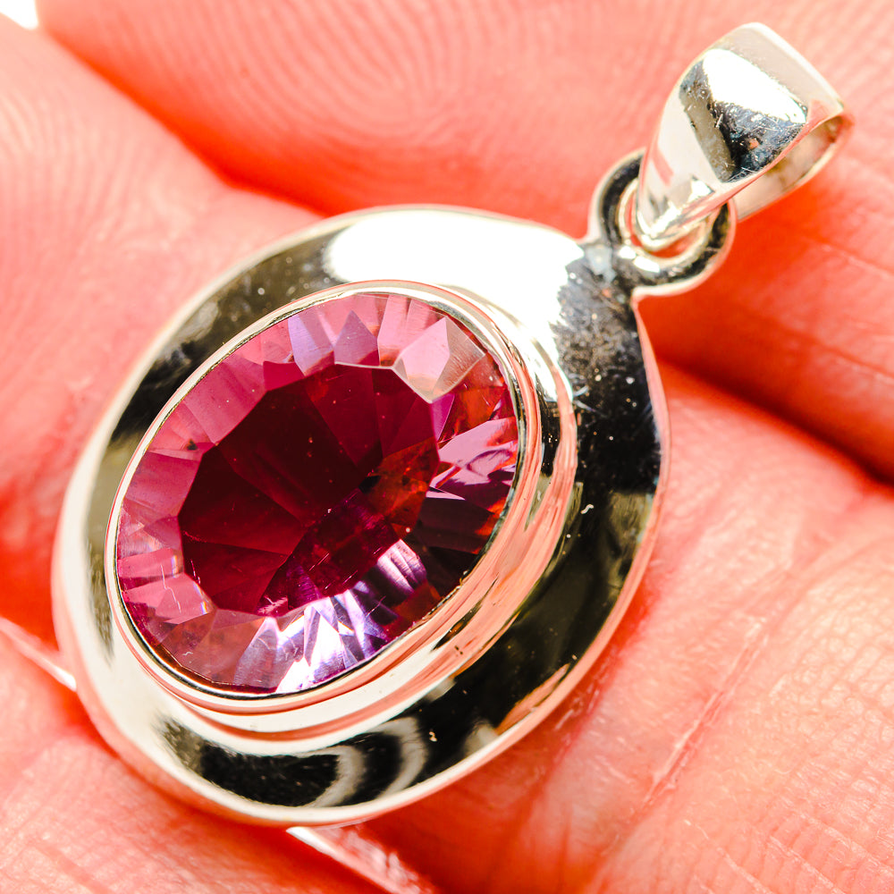 Color Change Alexandrite (Lab.) Pendants handcrafted by Anasilvercos - PD34352
