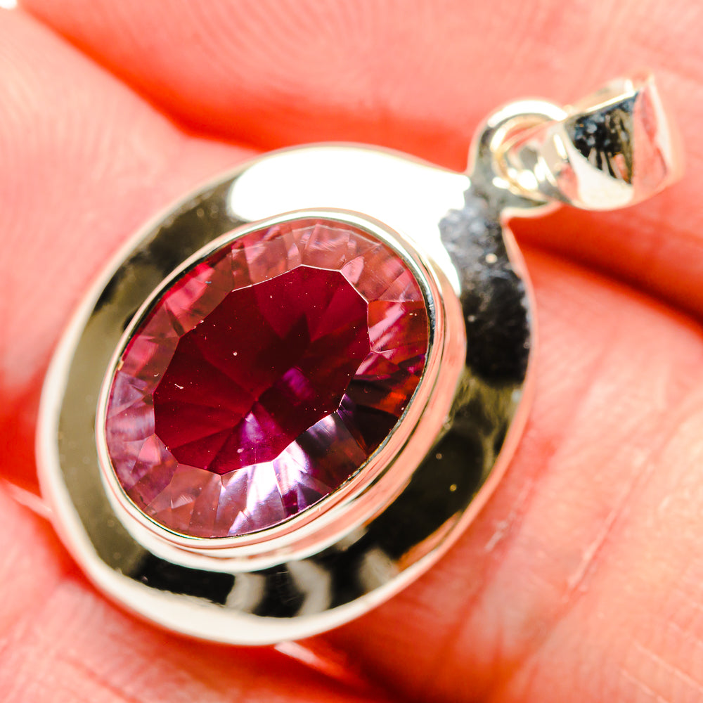 Color Change Alexandrite (Lab.) Pendants handcrafted by Anasilvercos - PD34354