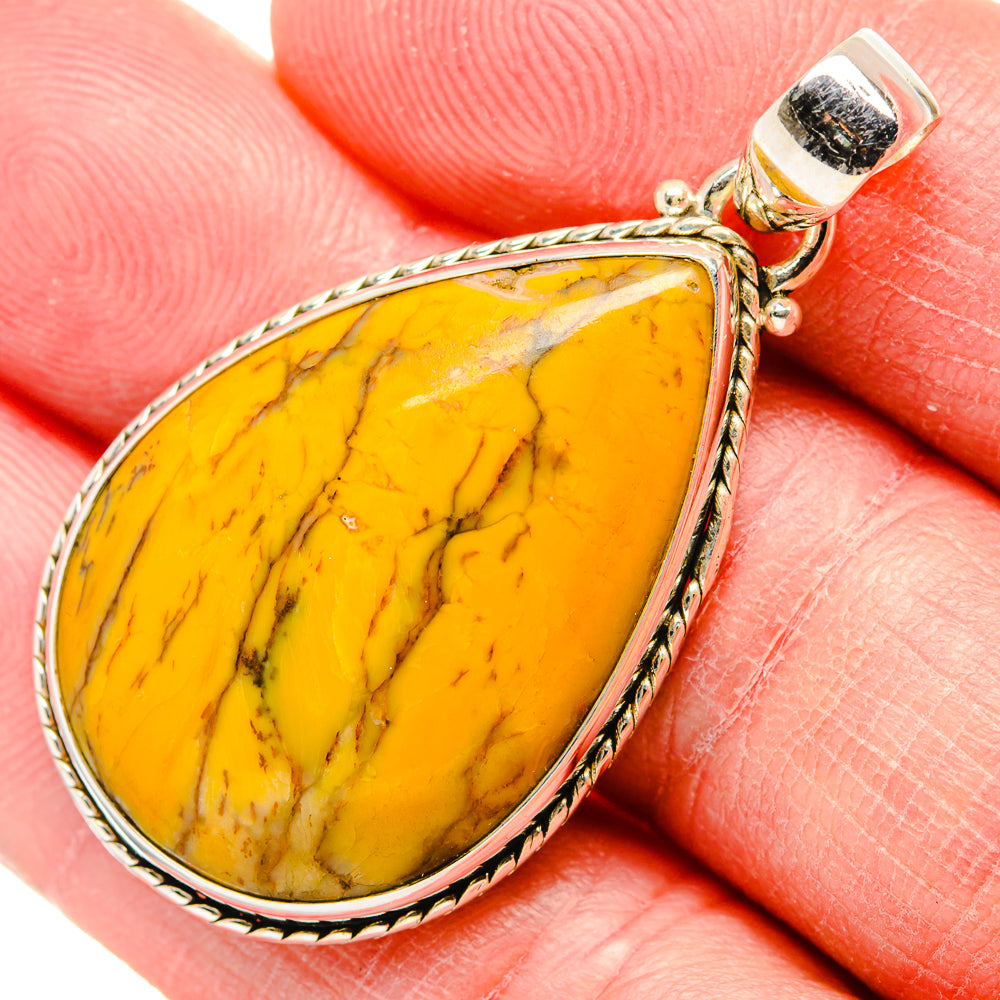Brecciated Mookaite Pendants handcrafted by Anasilvercos - PD34384