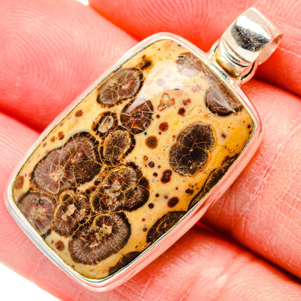 Poppy Jasper Pendants handcrafted by Anasilvercos - PD34387