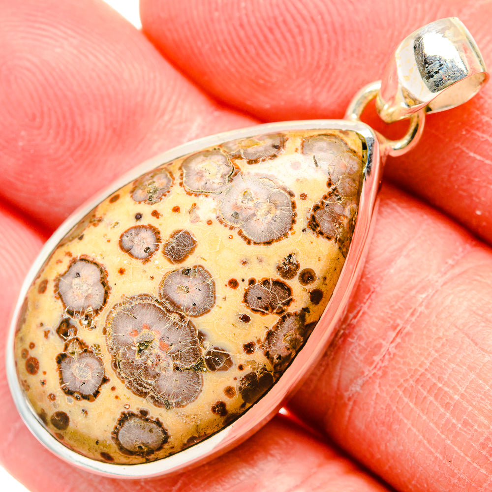 Poppy Jasper Pendants handcrafted by Anasilvercos - PD34400