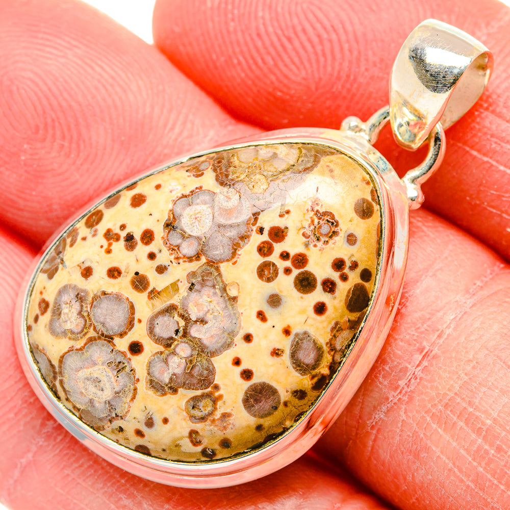 Poppy Jasper Pendants handcrafted by Anasilvercos - PD34405