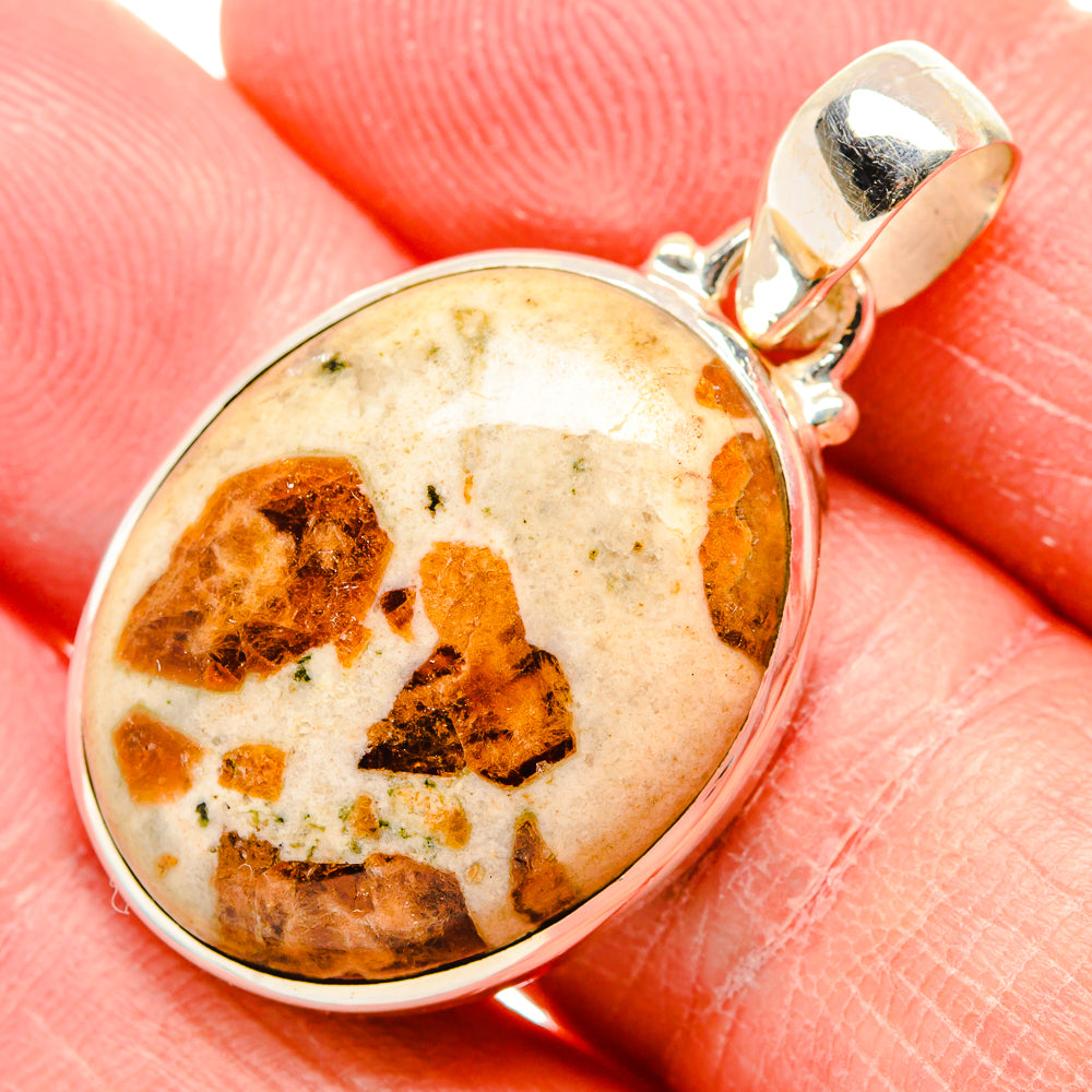 Muscovite Pendants handcrafted by Anasilvercos - PD34413