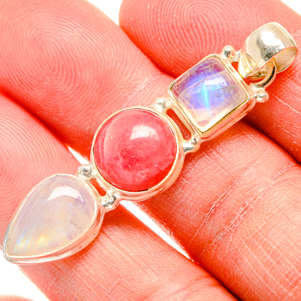 Rhodochrosite Pendants handcrafted by Anasilvercos - PD34421