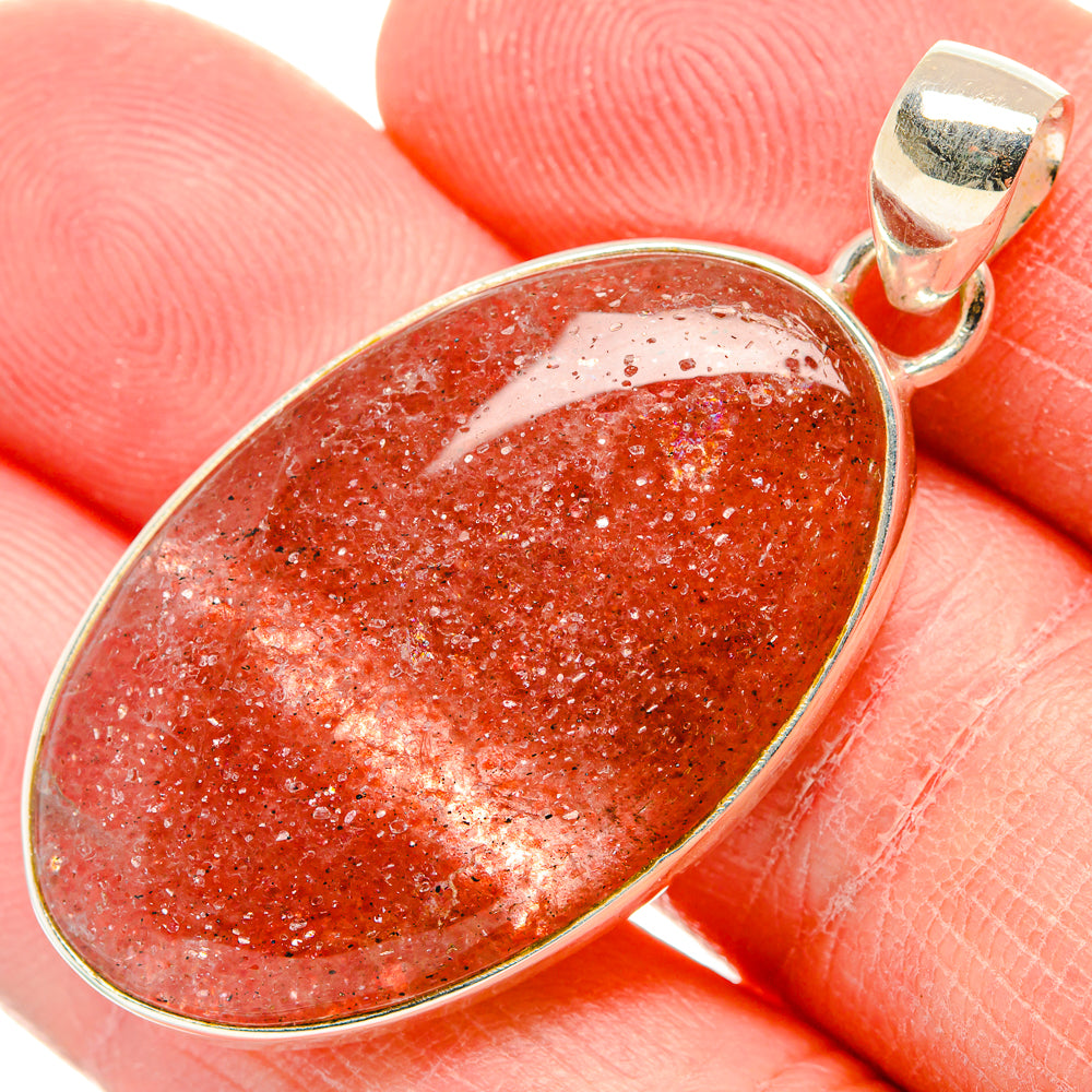 Sunstone Pendants handcrafted by Anasilvercos - PD34422