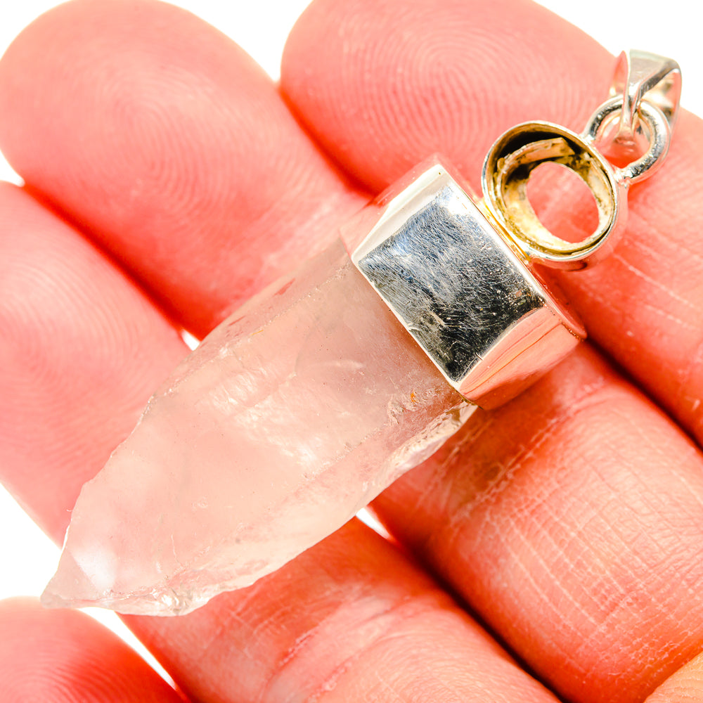 Quartz Crystal Pendants handcrafted by Anasilvercos - PD34425
