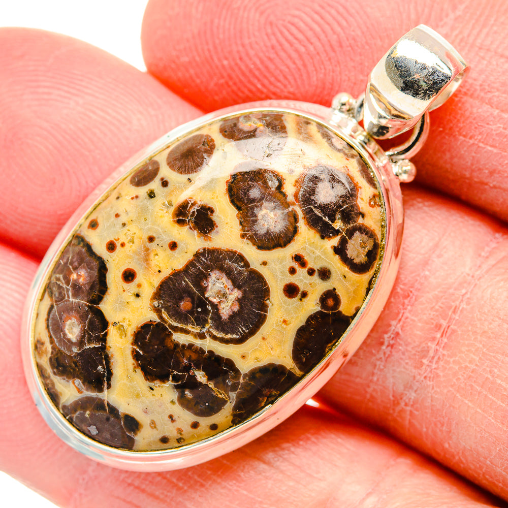 Poppy Jasper Pendants handcrafted by Anasilvercos - PD34440