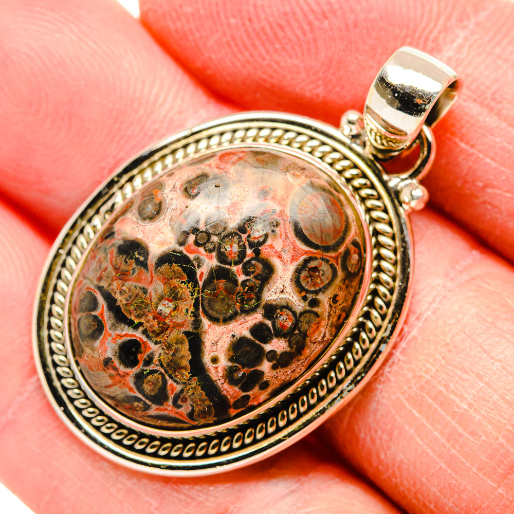 Poppy Jasper Pendants handcrafted by Anasilvercos - PD34462