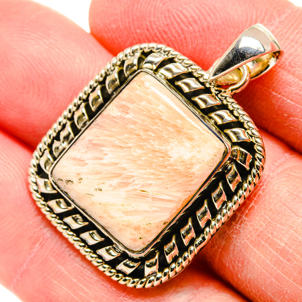 Scolecite Pendants handcrafted by Anasilvercos - PD34469