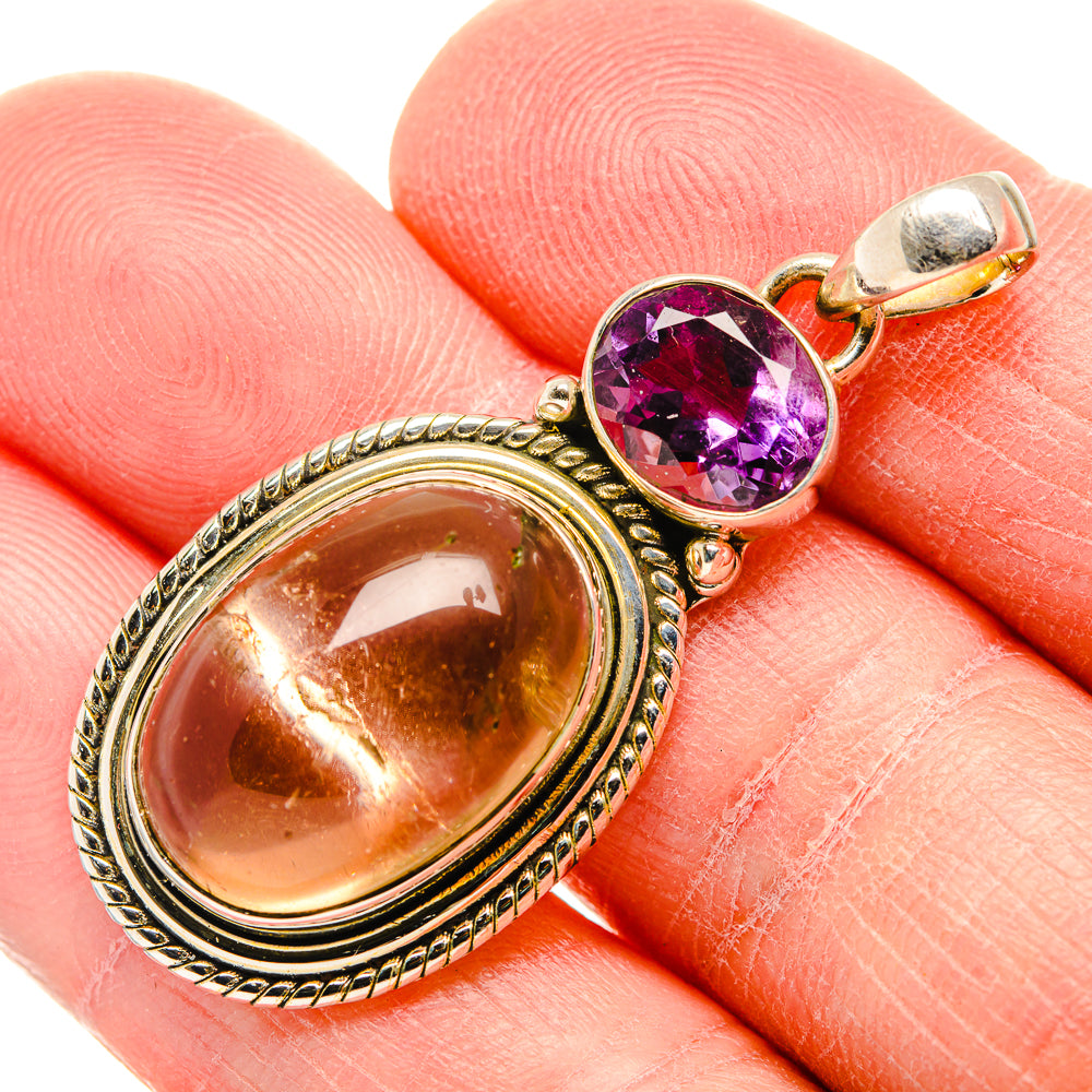 Sunstone Pendants handcrafted by Anasilvercos - PD34482