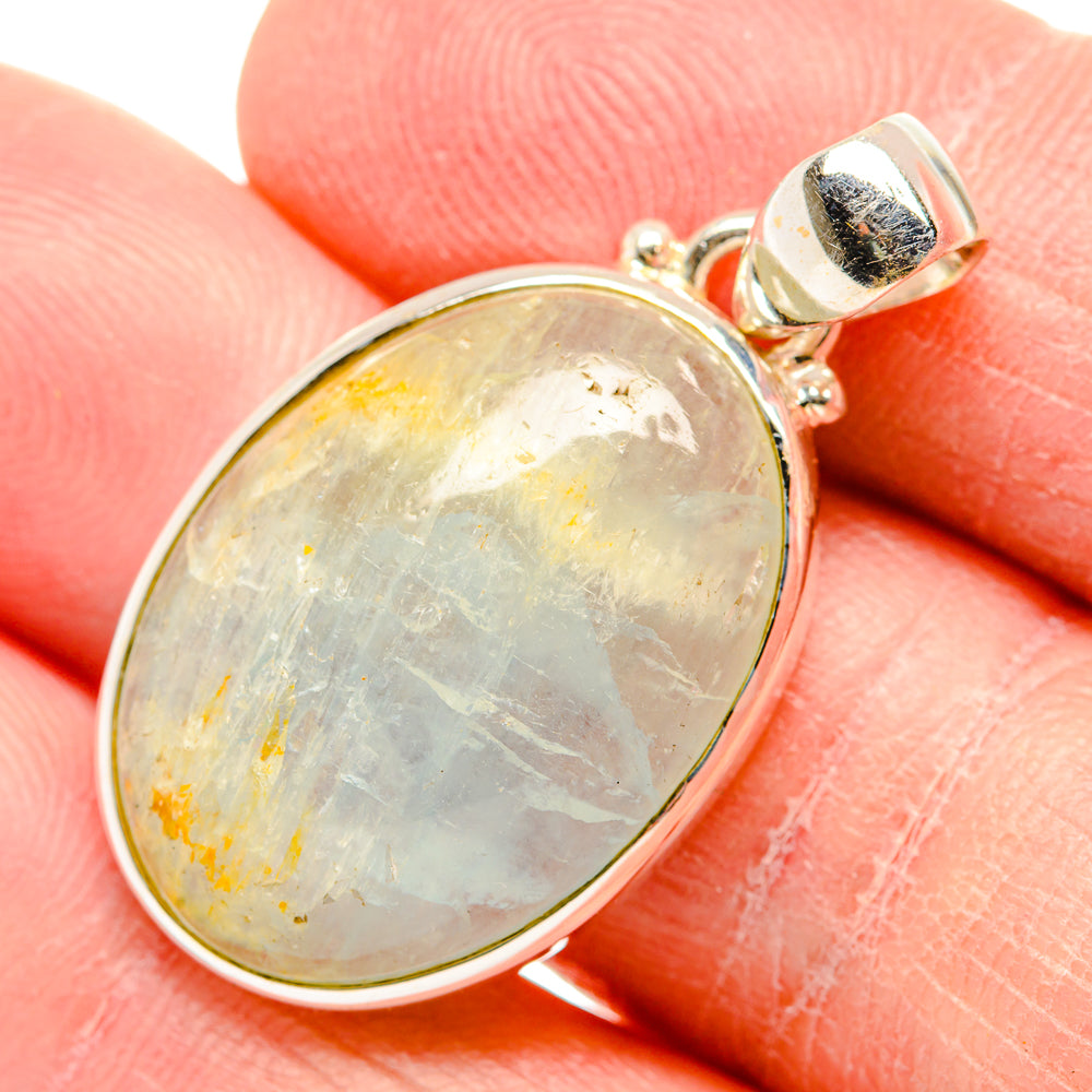 Aquamarine Pendants handcrafted by Anasilvercos - PD34483