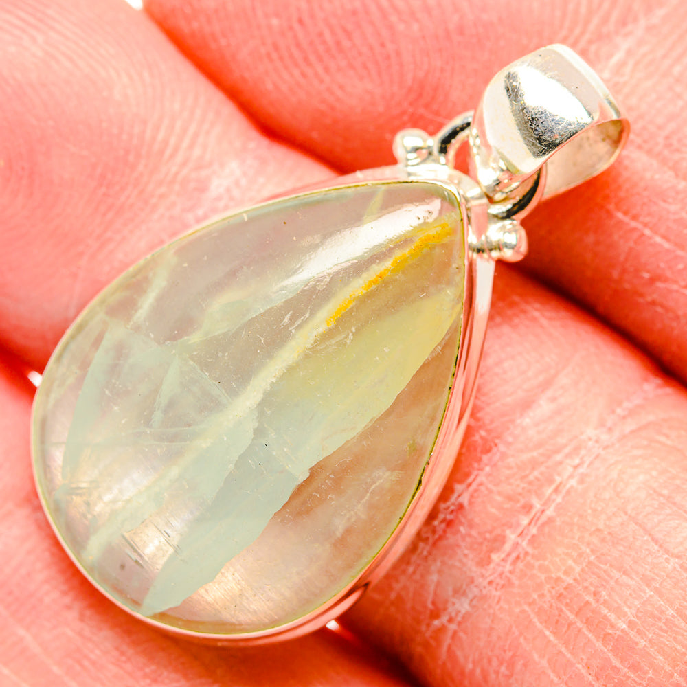 Aquamarine Pendants handcrafted by Anasilvercos - PD34484