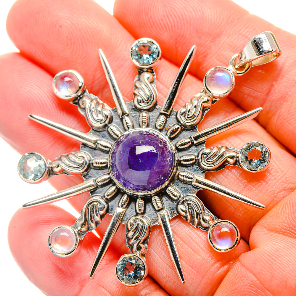 Tanzanite Pendants handcrafted by Anasilvercos - PD34509