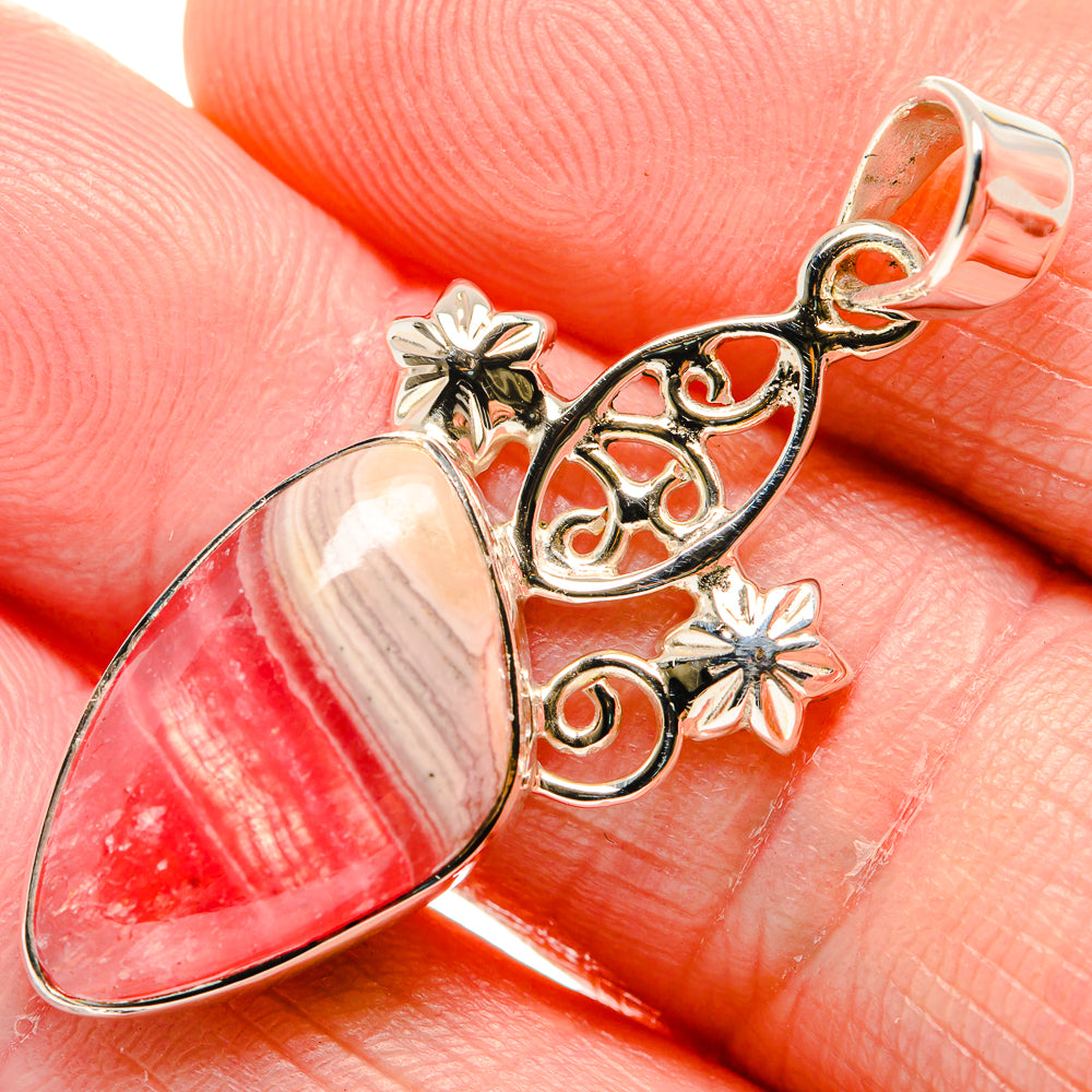 Rhodochrosite Pendants handcrafted by Anasilvercos - PD34555
