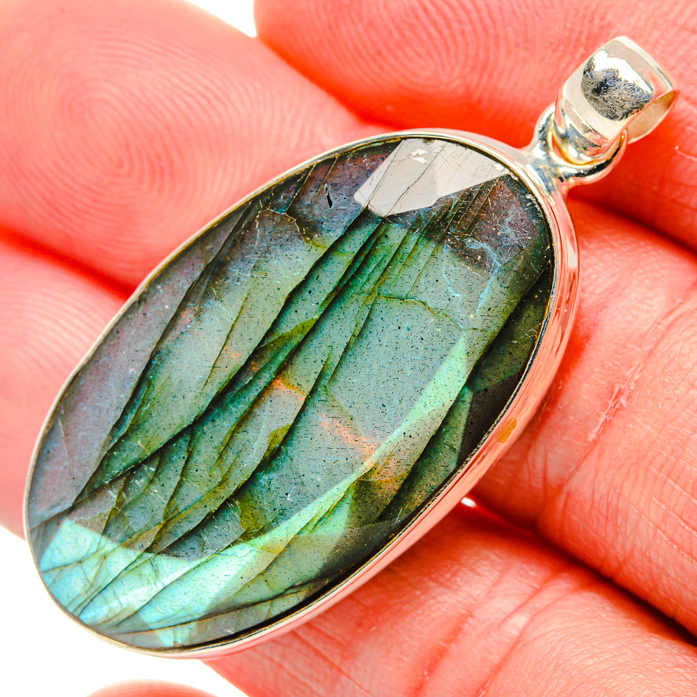 Labradorite Pendants handcrafted by Anasilvercos - PD34583