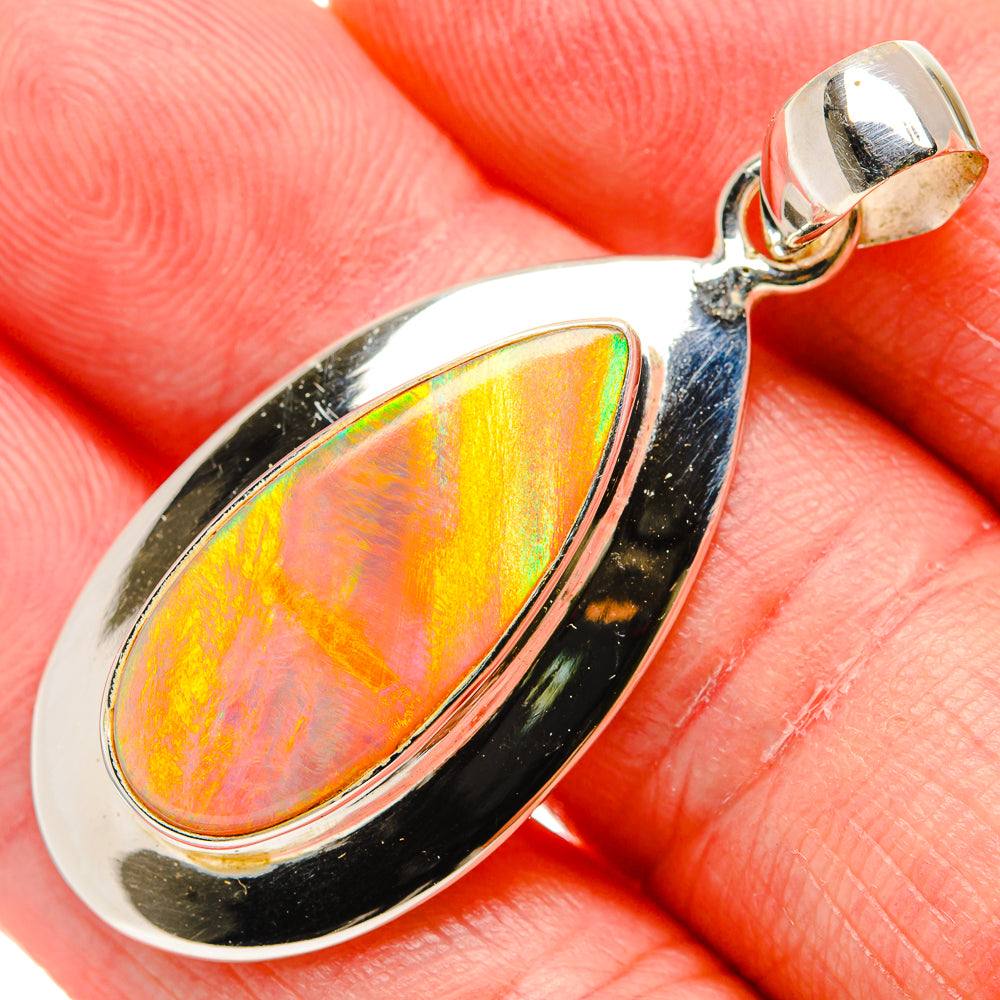 Aura Opal Pendants handcrafted by Anasilvercos - PD34597