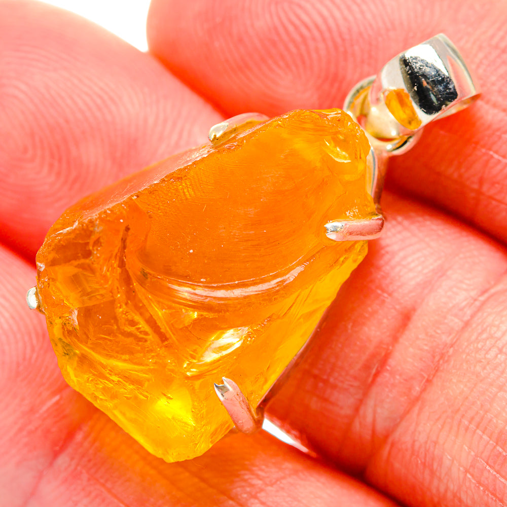 Citrine Pendants handcrafted by Anasilvercos - PD34625
