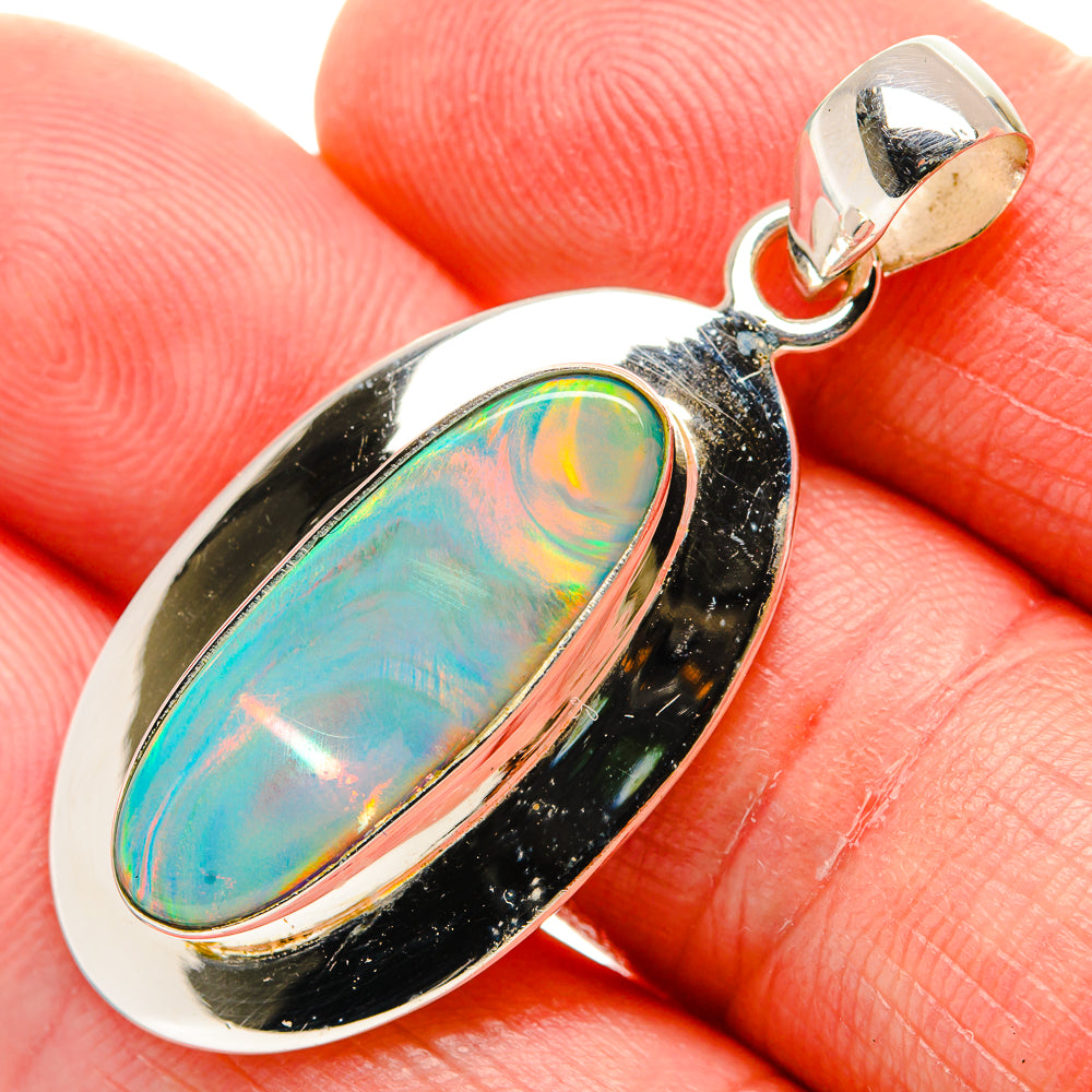 Aura Opal Pendants handcrafted by Anasilvercos - PD34659