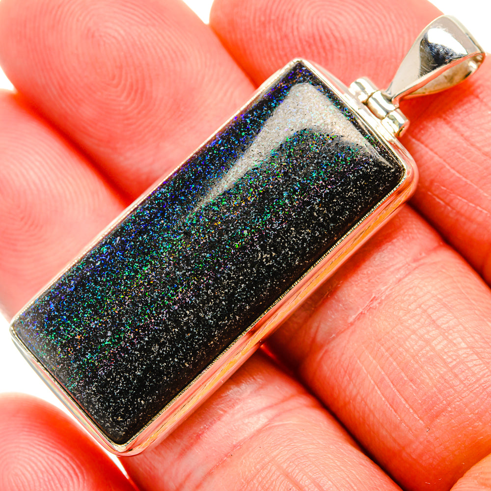 Andamooka Opal Pendants handcrafted by Anasilvercos - PD34668