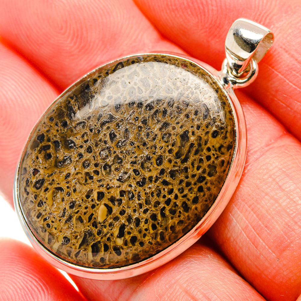 Dinosaur Bone Pendants handcrafted by Anasilvercos - PD34670