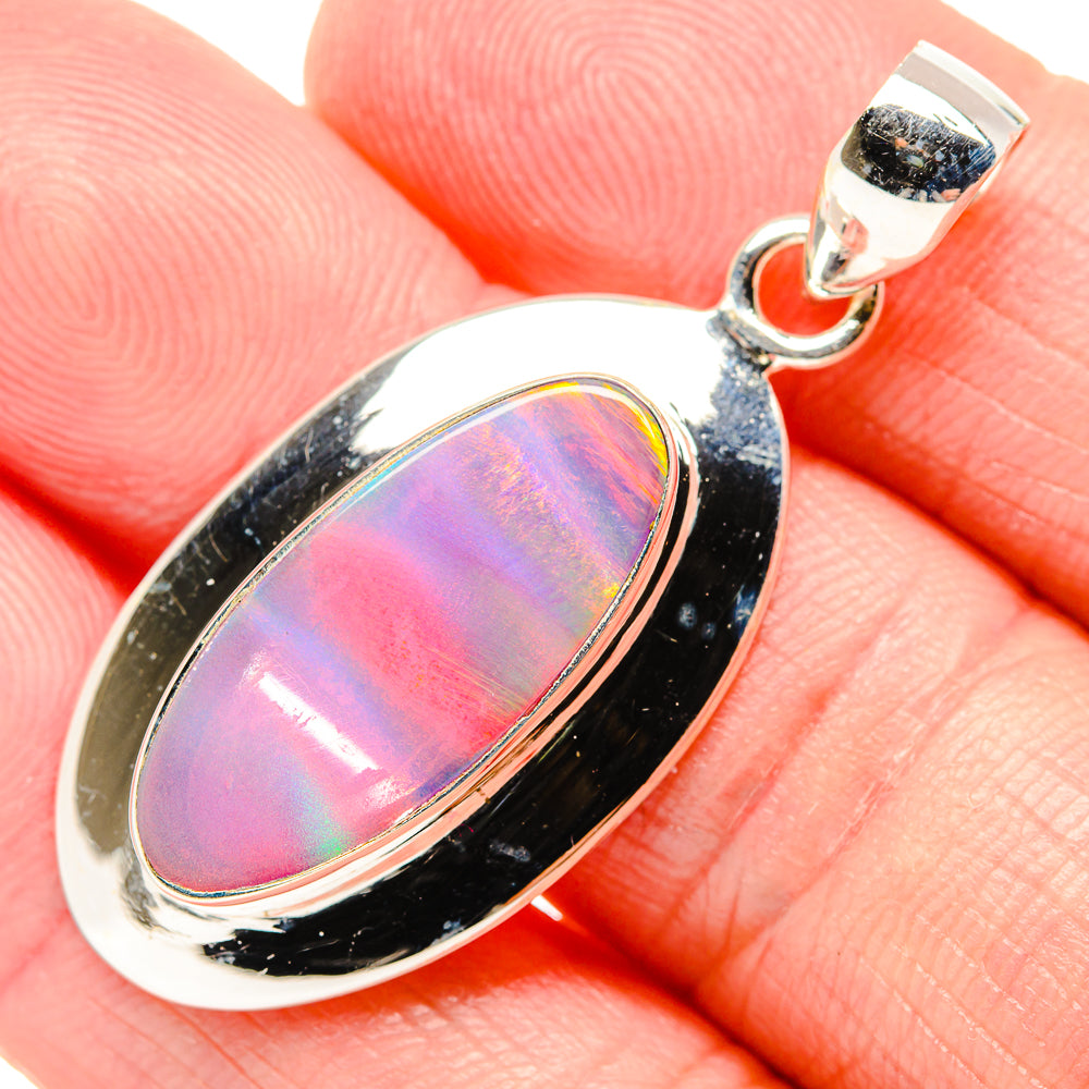 Aura Opal Pendants handcrafted by Anasilvercos - PD34696