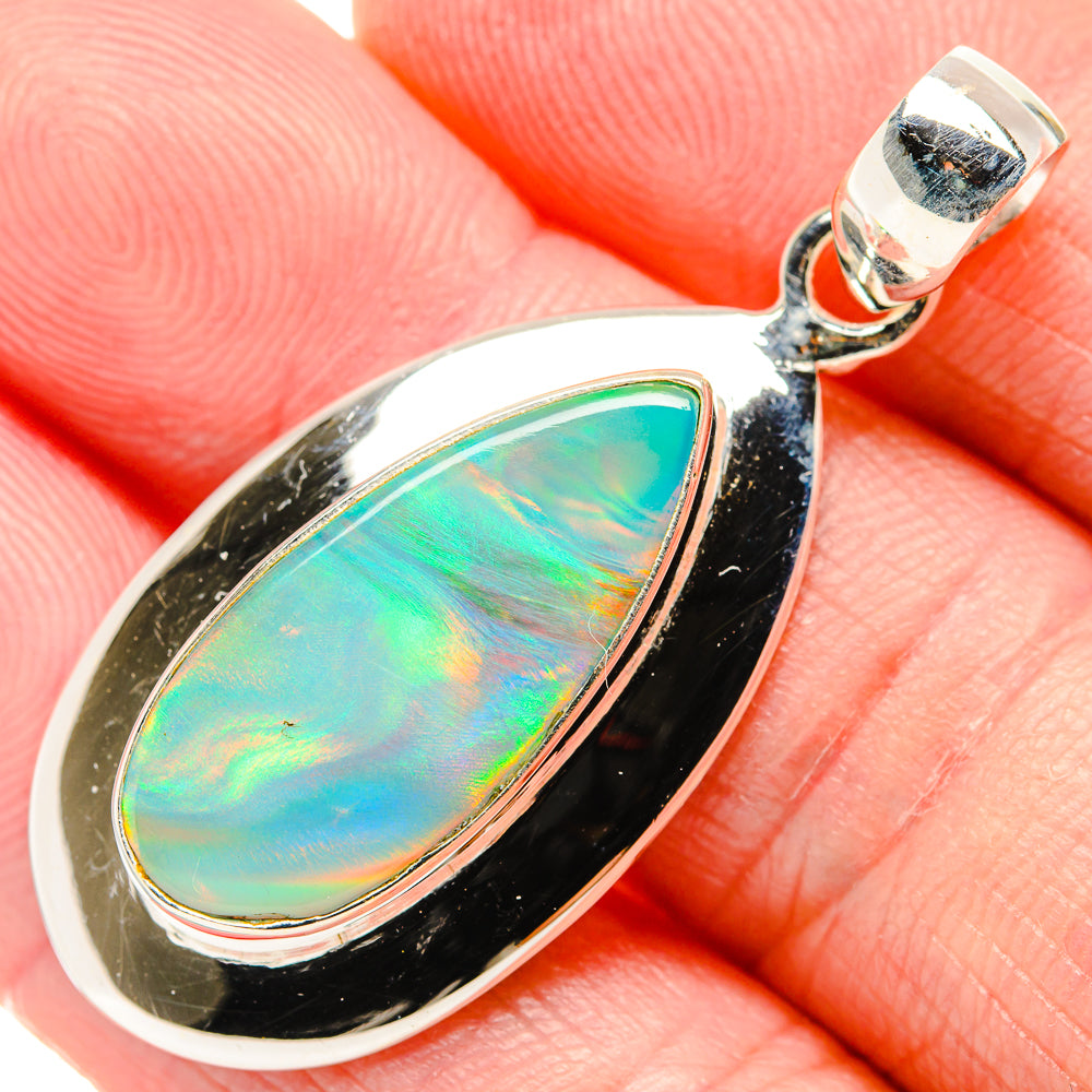 Aura Opal Pendants handcrafted by Anasilvercos - PD34709