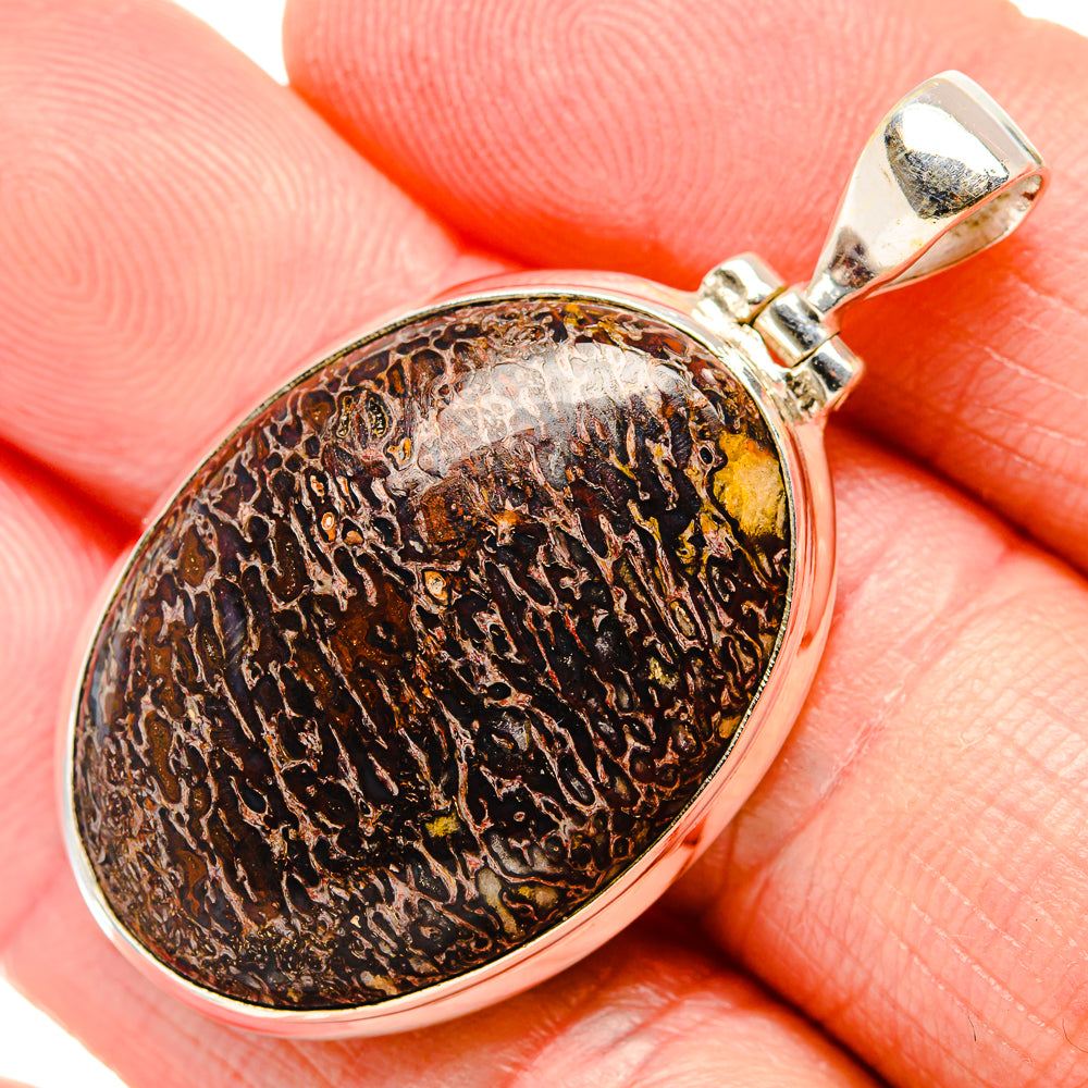 Dinosaur Bone Pendants handcrafted by Anasilvercos - PD34718