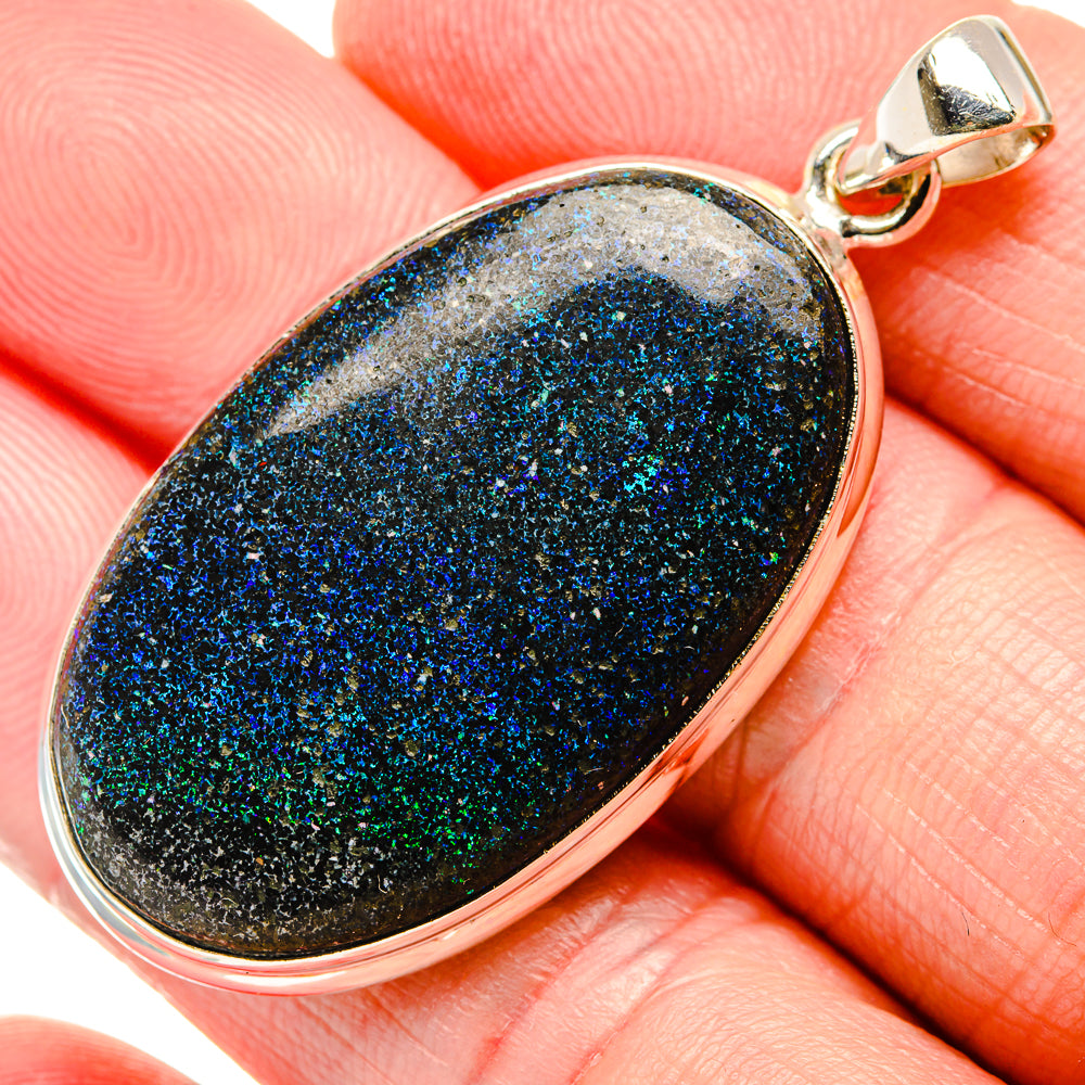Andamooka Opal Pendants handcrafted by Anasilvercos - PD34720