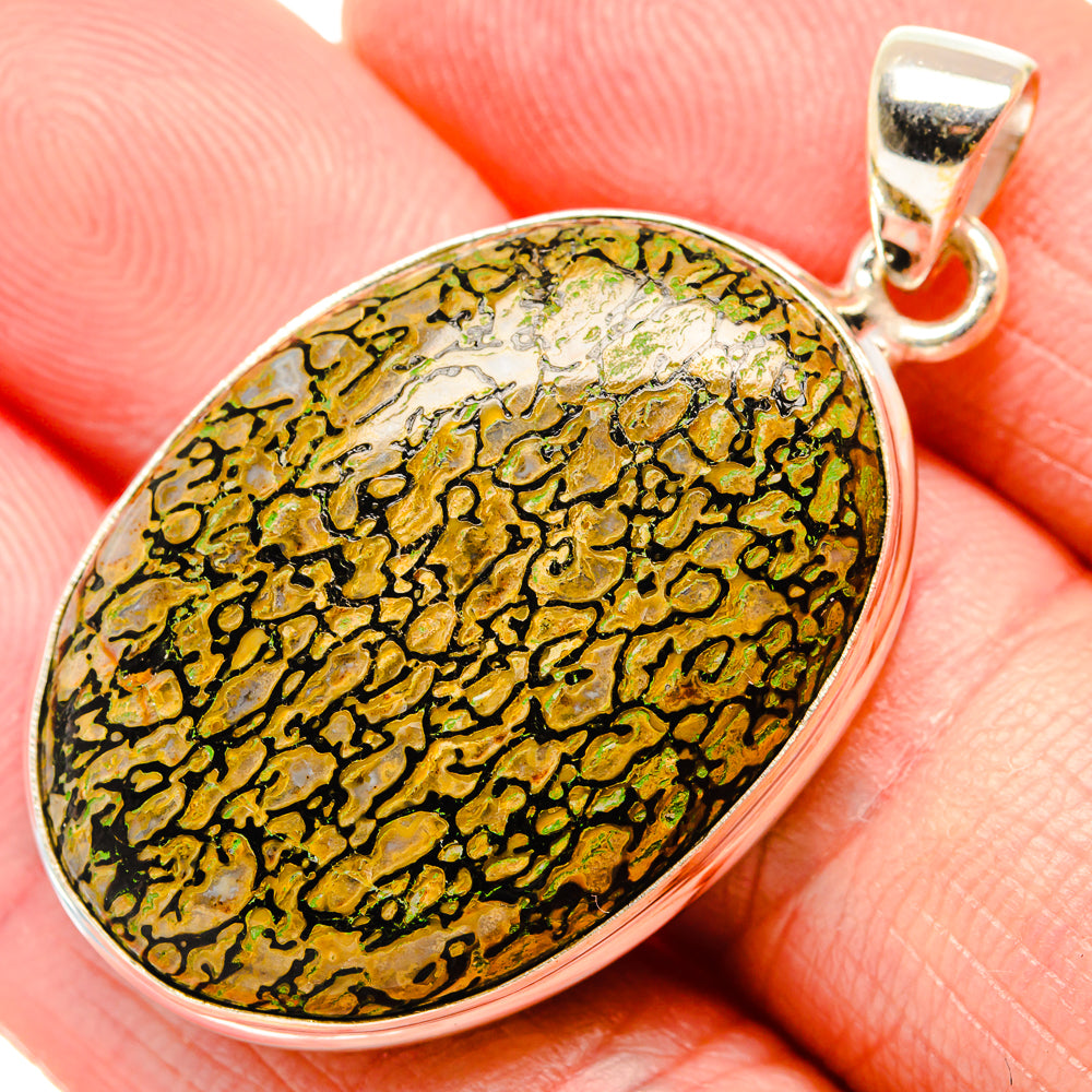 Dinosaur Bone Pendants handcrafted by Anasilvercos - PD34721