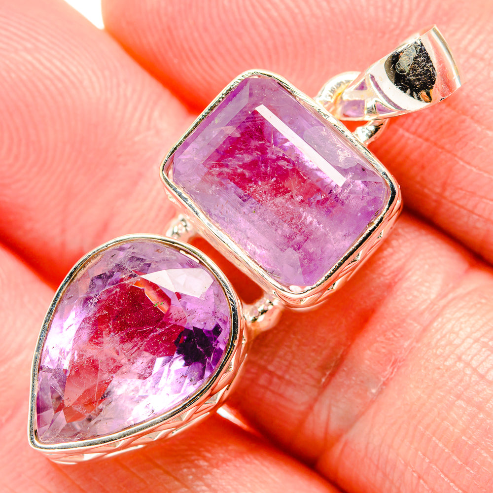 Amethyst Pendants handcrafted by Anasilvercos - PD34741