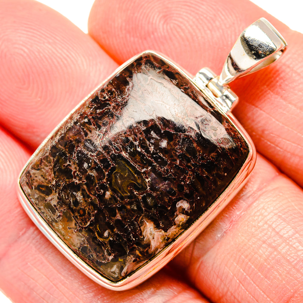 Dinosaur Bone Pendants handcrafted by Anasilvercos - PD34756