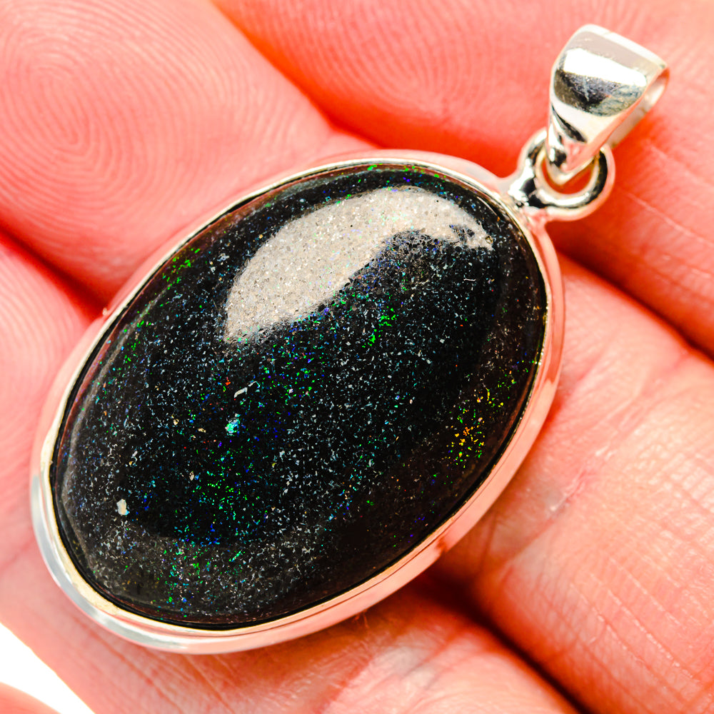 Andamooka Opal Pendants handcrafted by Anasilvercos - PD34760