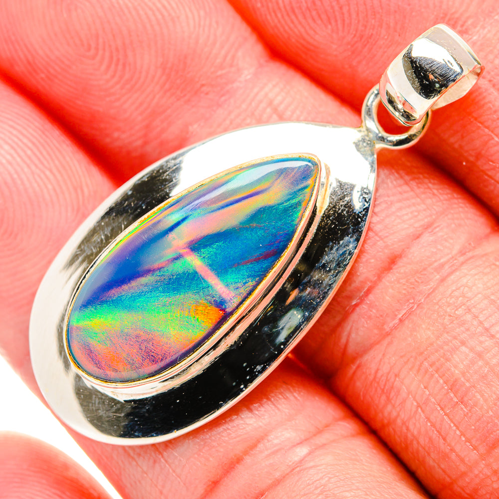 Aura Opal Pendants handcrafted by Anasilvercos - PD34777