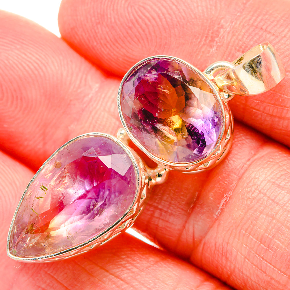 Amethyst Pendants handcrafted by Anasilvercos - PD34785
