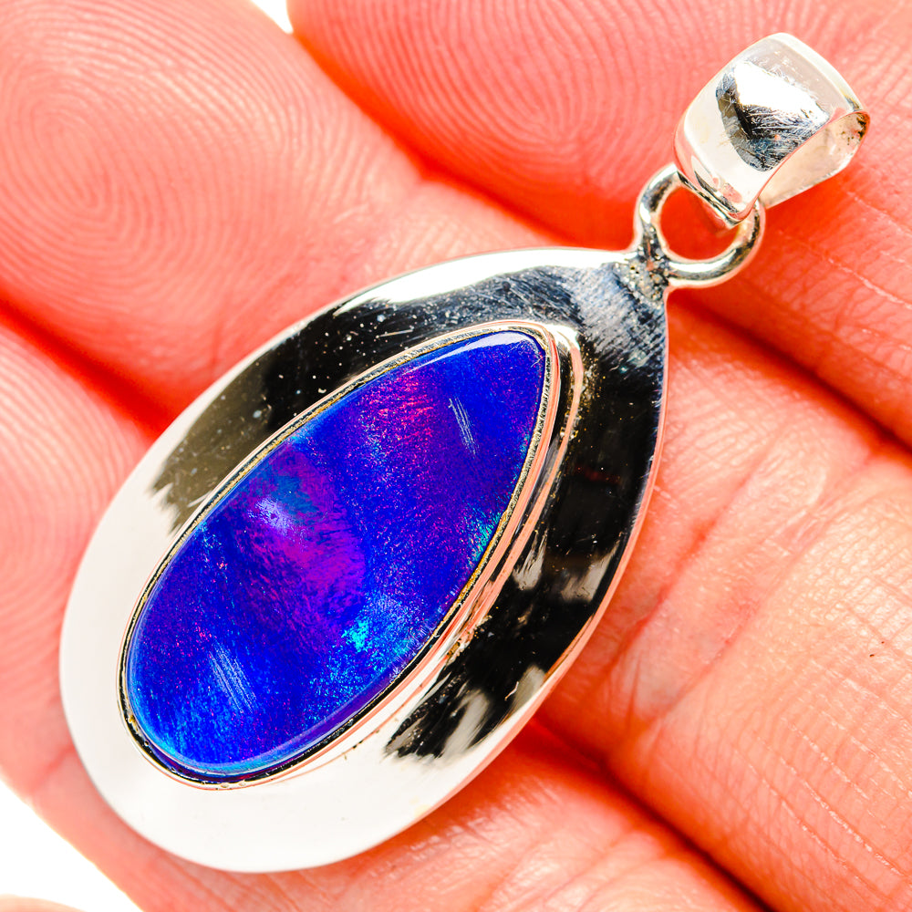 Aura Opal Pendants handcrafted by Anasilvercos - PD34809