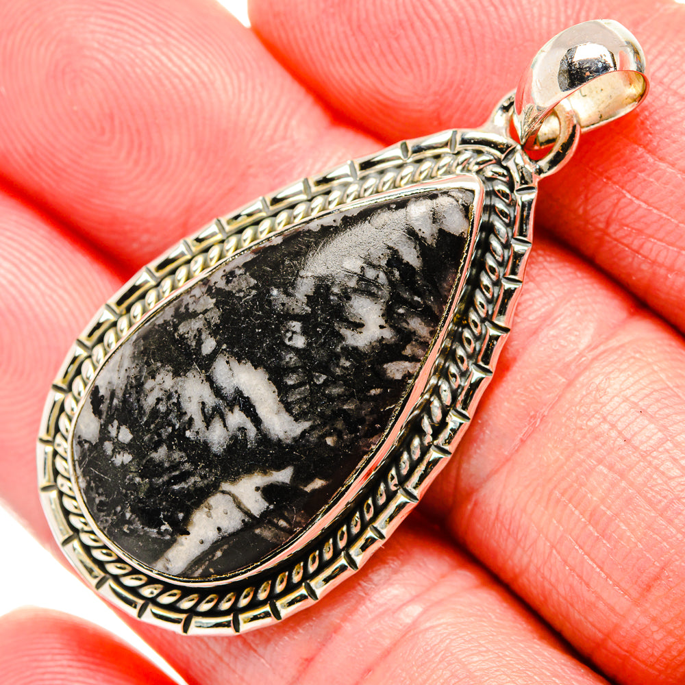 Pinolith Jasper Pendants handcrafted by Anasilvercos - PD34818