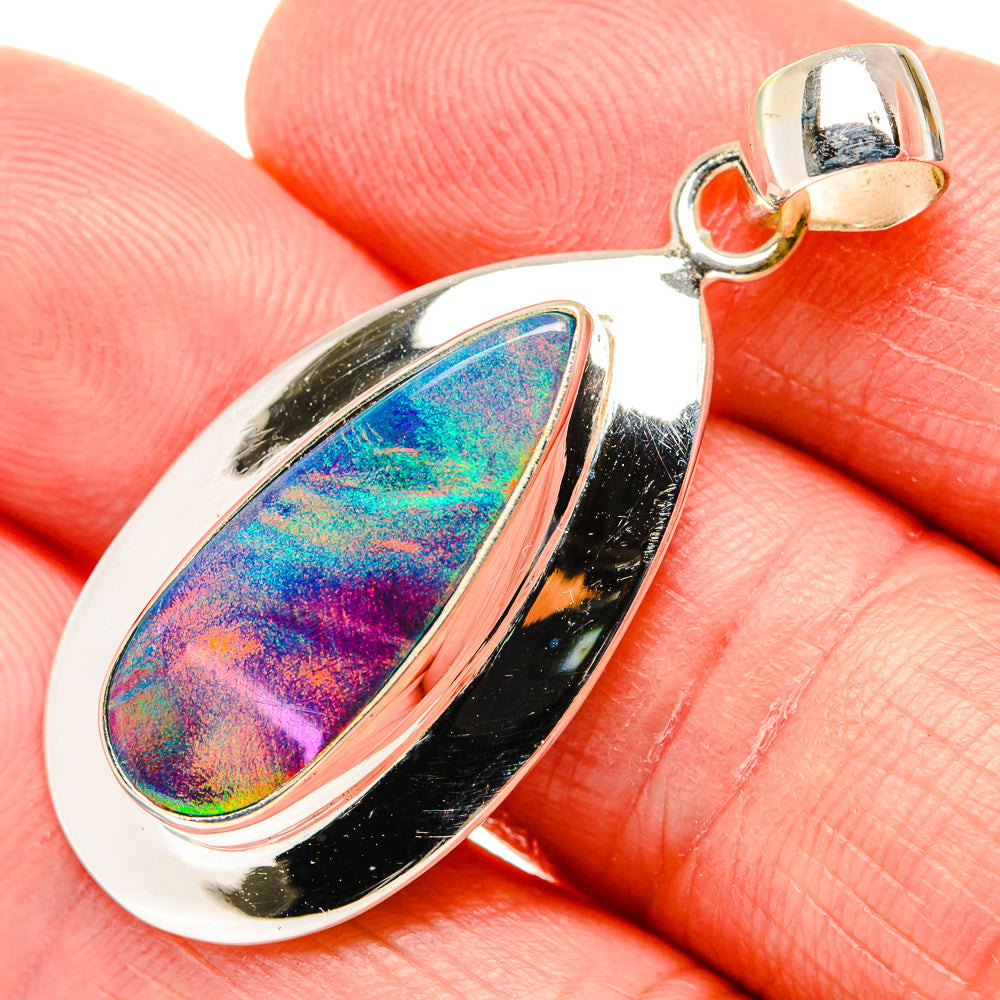 Aura Opal Pendants handcrafted by Anasilvercos - PD34854