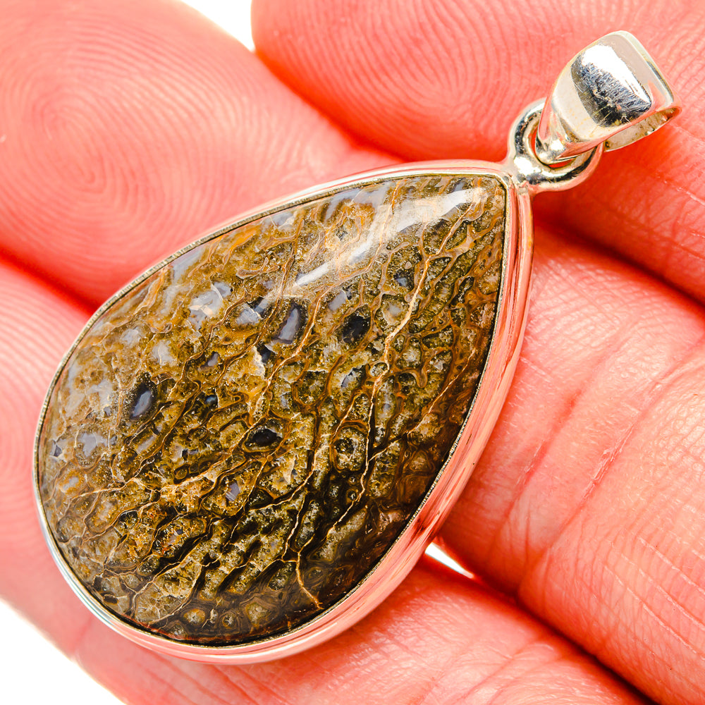 Dinosaur Bone Pendants handcrafted by Anasilvercos - PD34867