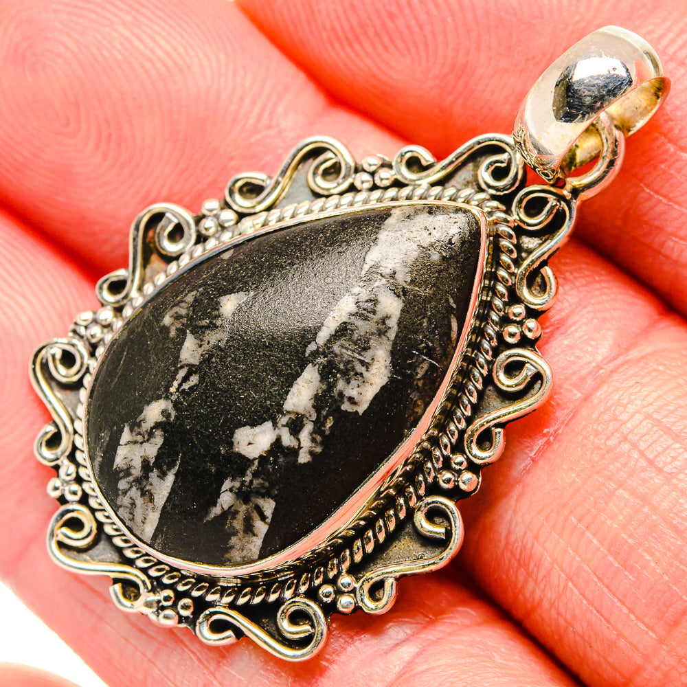 Pinolith Jasper Pendants handcrafted by Anasilvercos - PD34868