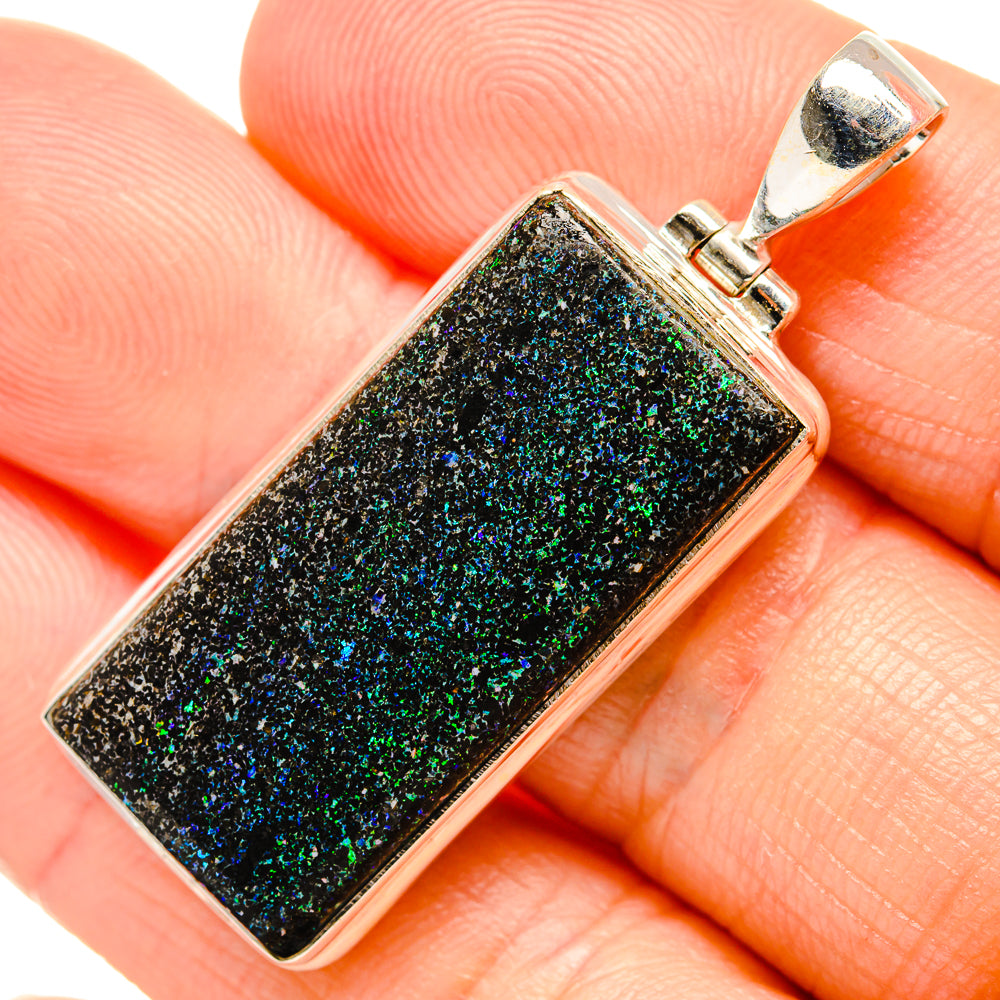 Andamooka Opal Pendants handcrafted by Anasilvercos - PD34877