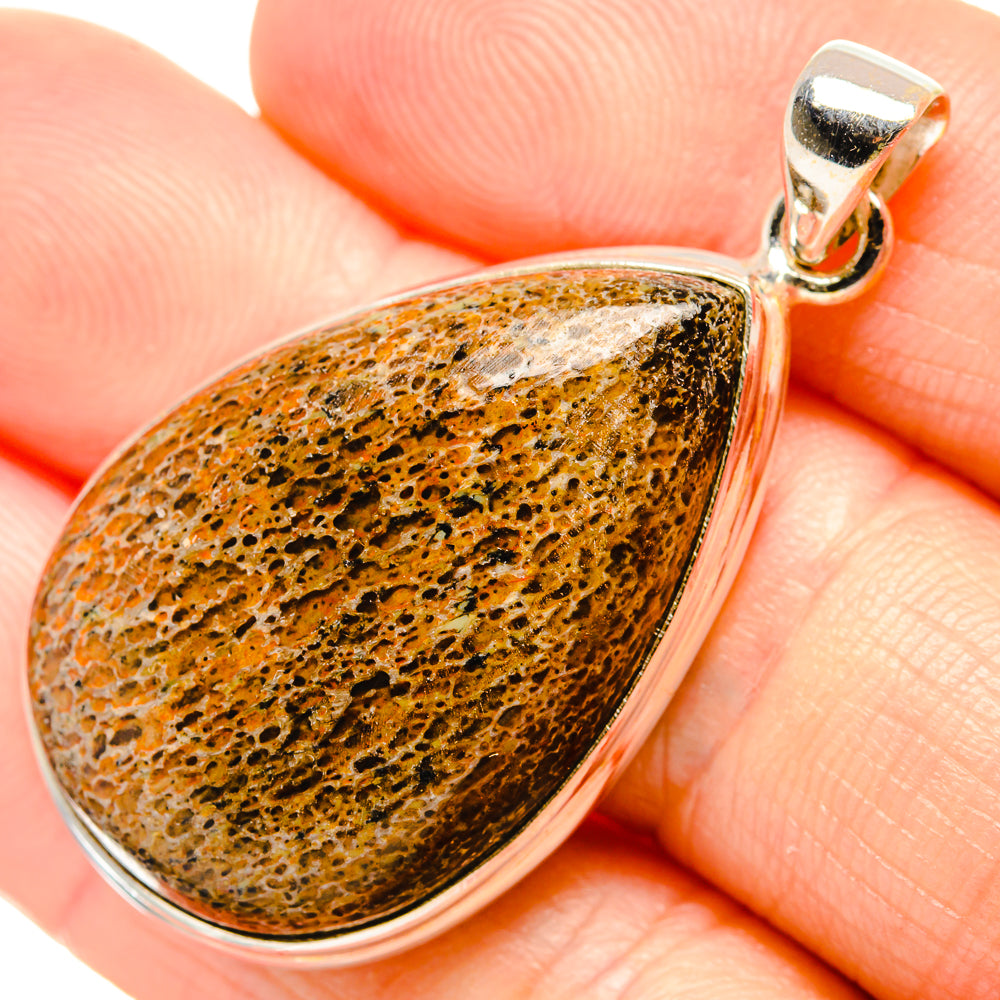 Dinosaur Bone Pendants handcrafted by Anasilvercos - PD34878