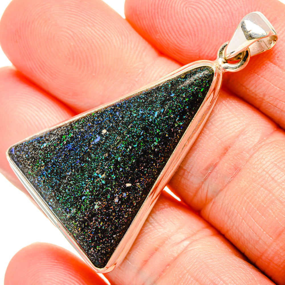 Andamooka Opal Pendants handcrafted by Anasilvercos - PD34883